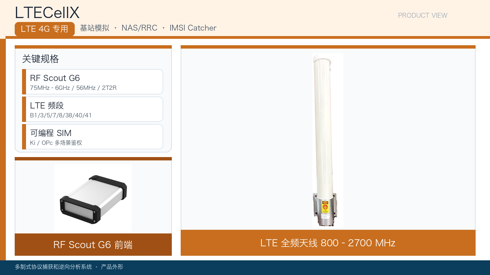 外形：三防平板 + LTE 前端